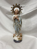 10"  Immaculate Conception Hand Painted Statue