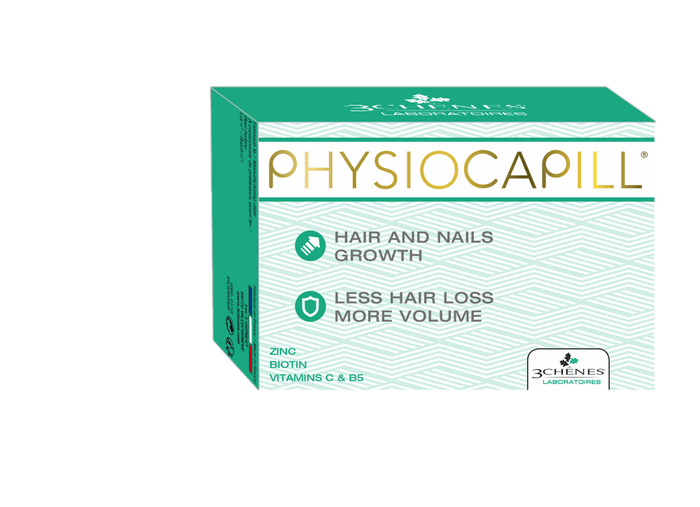 3 CHENES Physiocapill Hair & Nails 60 Tabs