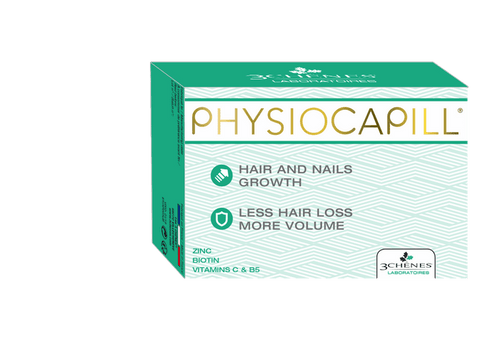 3 CHENES Physiocapill Hair & Nails 60 Tabs