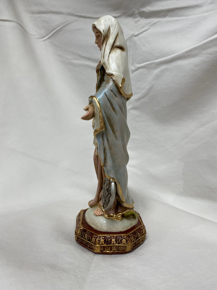 8.5" OLO Miraculous Medal Hand Painted Statue