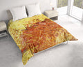 Abstract Art Comforter, All Season Quilt Bedding, Art Bedspread