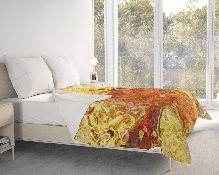 Abstract Comforter in Cotton or Polyester, Outback