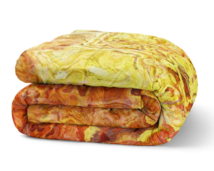 Abstract Comforter in Cotton or Polyester, Outback