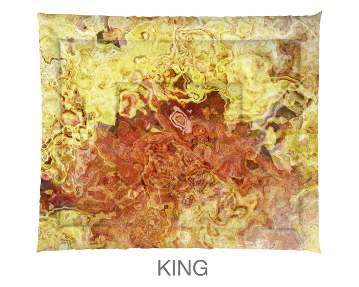 Abstract Comforter in Cotton or Polyester, Outback