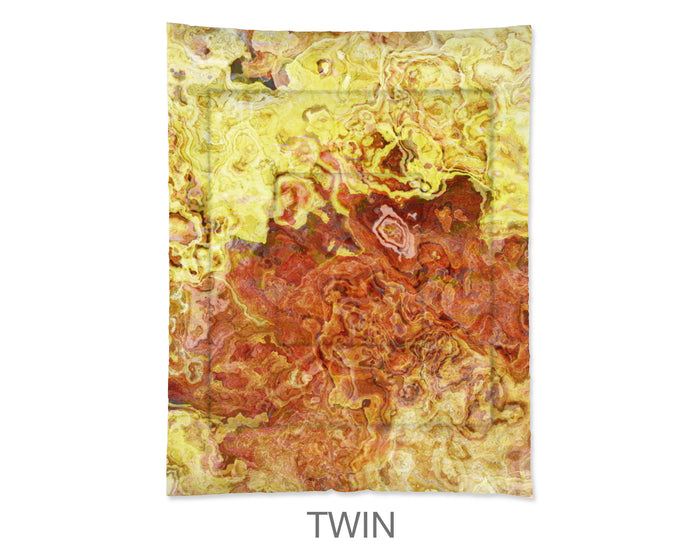 Abstract Comforter in Cotton or Polyester, Outback