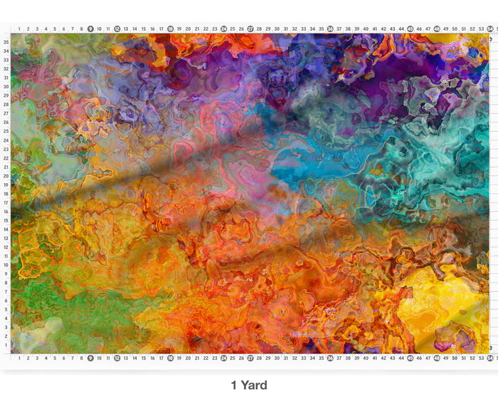 Abstract Fabric by the Yard, Carnival