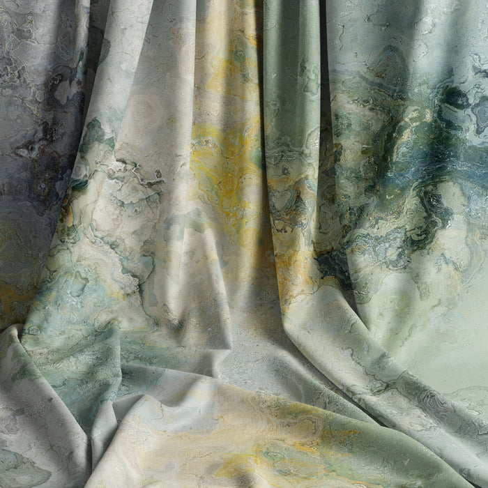 Abstract Fabric by the Yard, Sage Lake