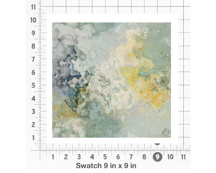 Abstract Fabric by the Yard, Sage Lake