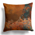 Abstract Pillow Covers, Copper Passion