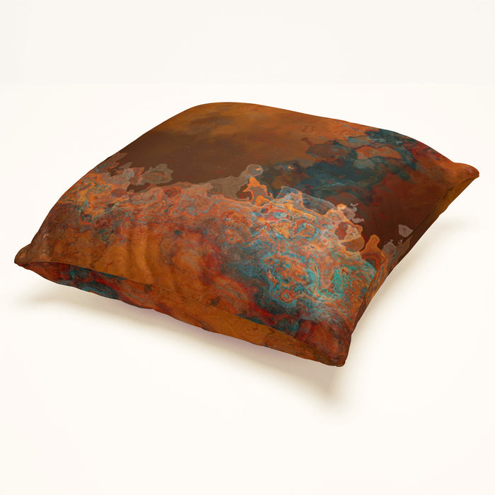 Abstract Pillow Covers, Copper Passion