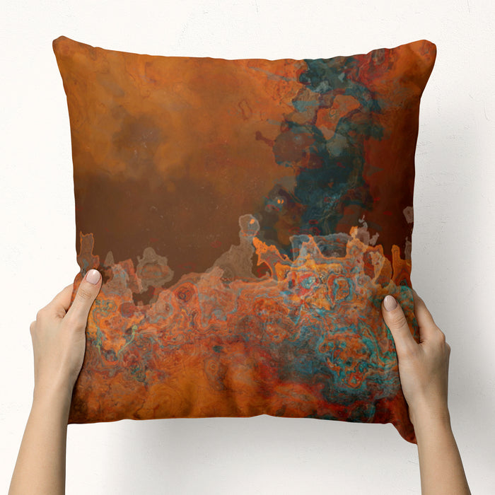 Abstract Pillow Covers, Copper Passion