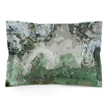 Abstract Shams in Cotton or Polyester, River Wind
