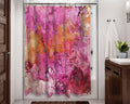 Abstract Shower Curtain, Topical