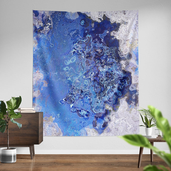 Abstract Tapestry, Blue Stone