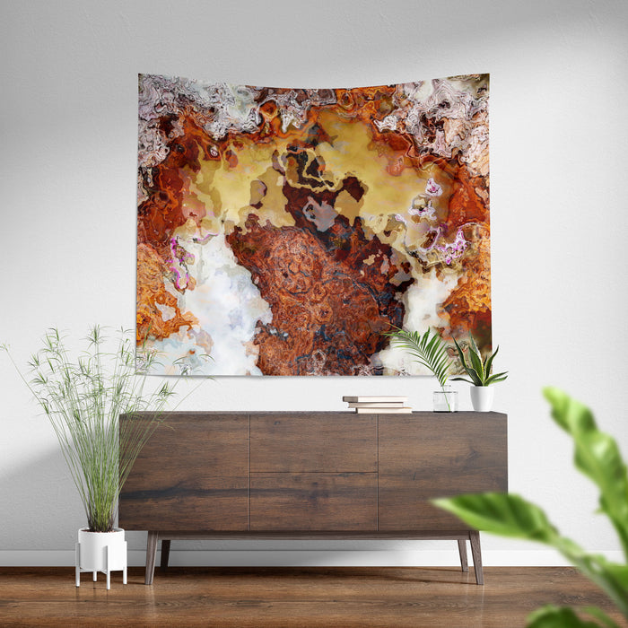 Abstract Tapestry, Woodwork