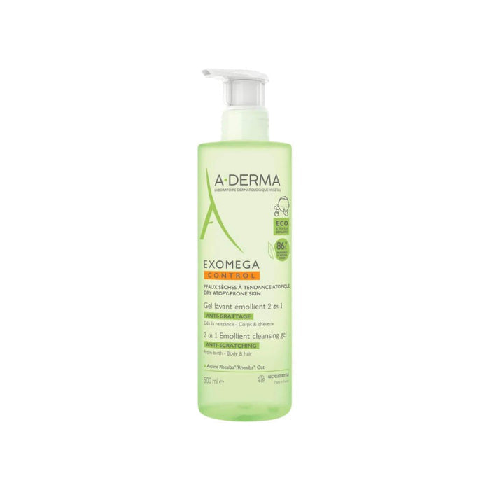 ADERMA Exomega Control 2 in 1 Cleansing Gel 500ML