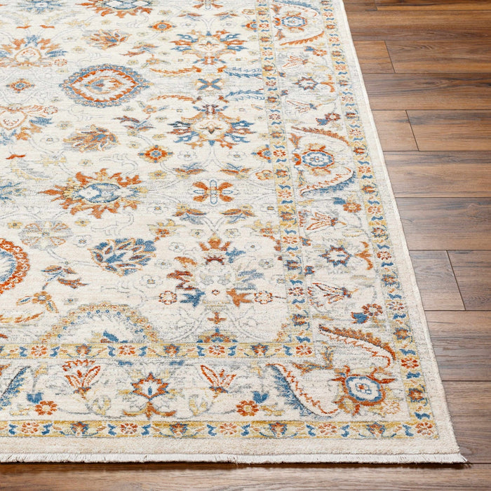 Araya Beige And Rust Traditional Style Rug - The Rug Decor
