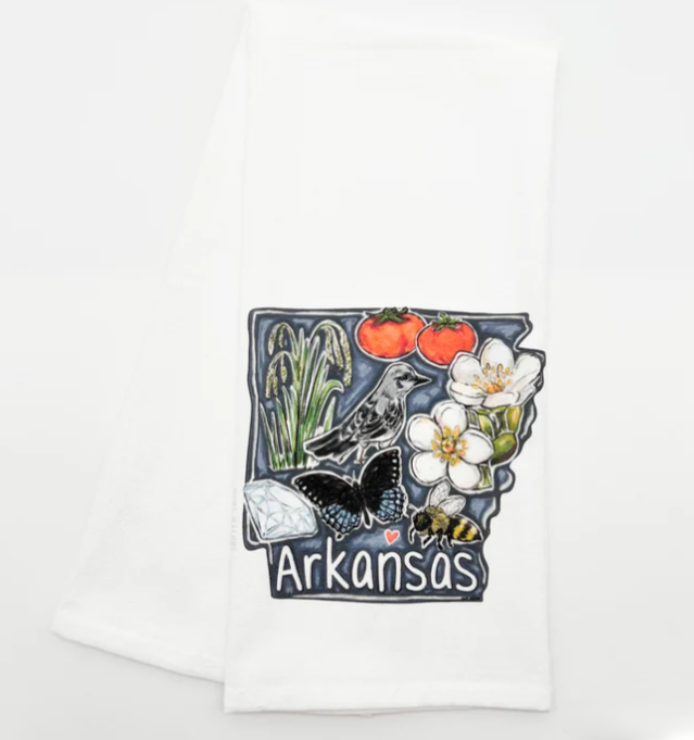 Arkansas Tea Towel