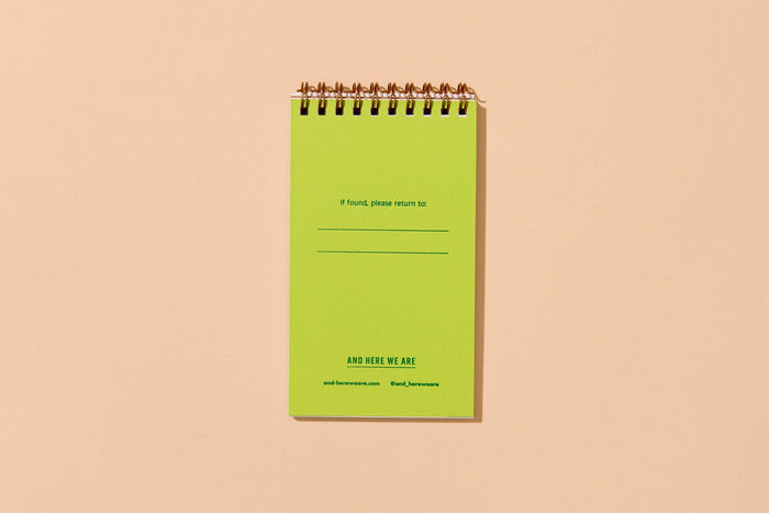 Aster Wildflower Pocket Notebook