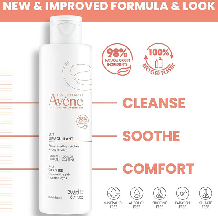 AVENE Gentle Milk Cleanser 200ML