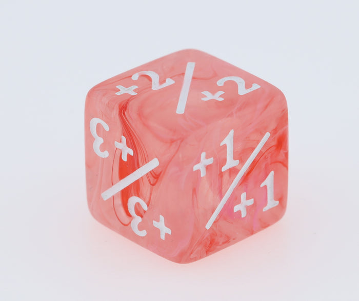 Ballerina Dancers in Pink +1/+1 Magic Counters Plastic Dice Foam Brain Games