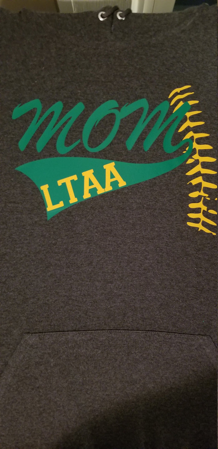 Baseball or softball mom hoodie