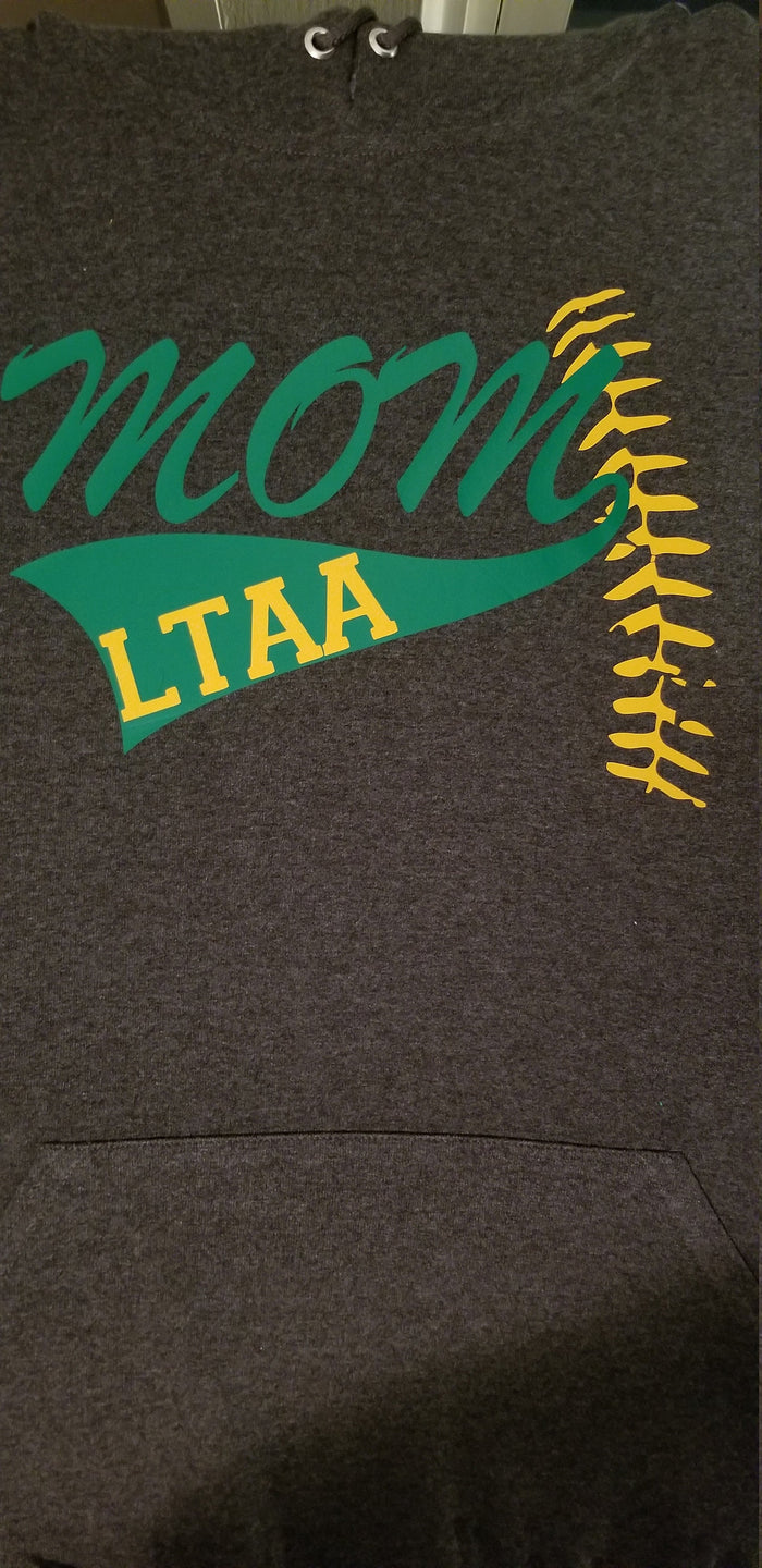 Baseball or softball mom hoodie