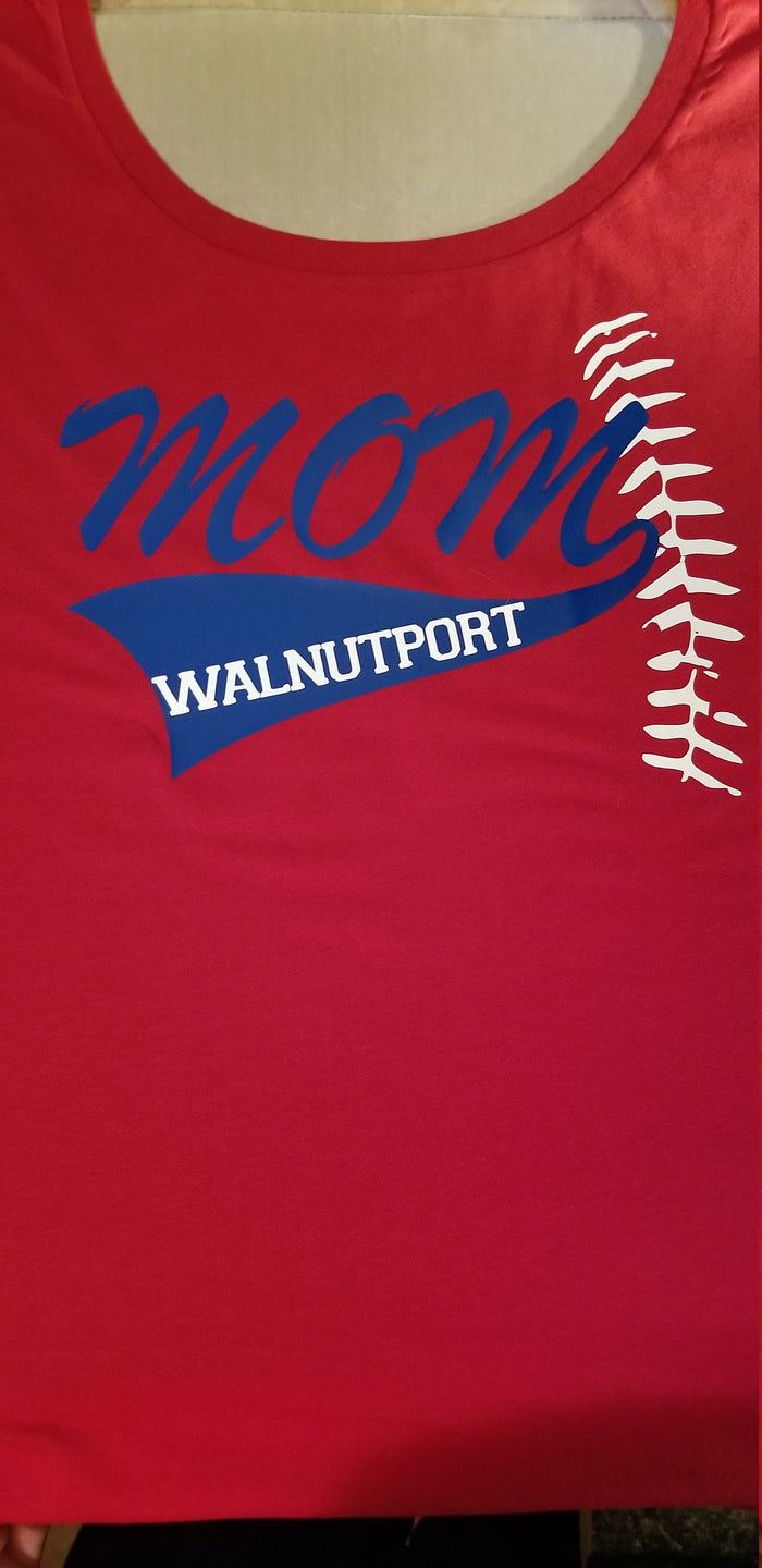Baseball or softball mom hoodie