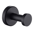 Bathroom Robe Towel Hook, Angle Simple Stainless Steel Kitchen Towel Holder, Hand Towel Washcloth Hanger, Coat Purse Holder, Single Robe Hook Cabinet Wall Mount, Matte Black