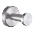 Bathroom Robe Towel Hook, Angle Simple SUS304 Stainless Steel Kitchen Towel Holder, Hand Towel Washcloth Hanger, Coat Purse Holder, Single Robe Hook Cabinet Wall Mount, Brushed Steel