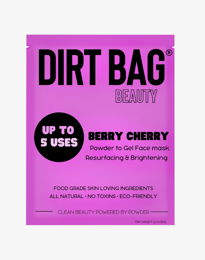 Berry Cherry - 2 Gel Resurface & Brighten Facial Mask