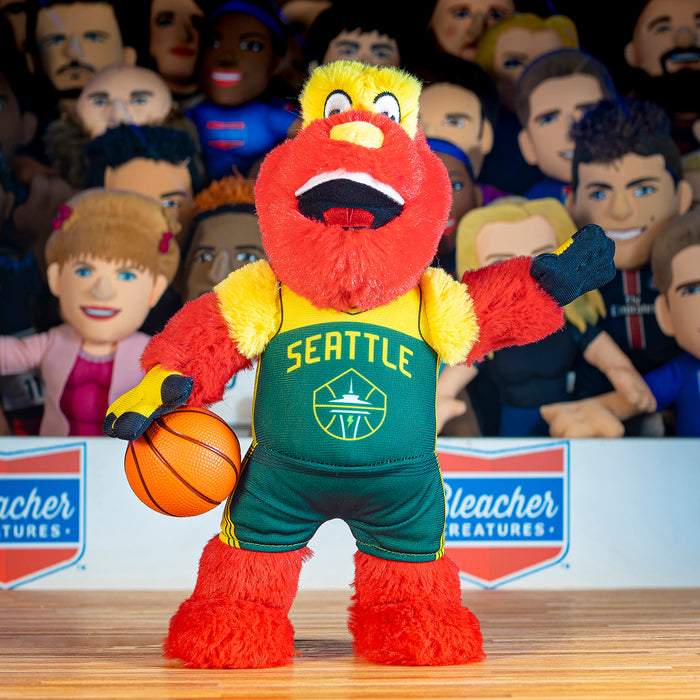 Bleacher Creatures Seattle Storm Doppler 10" Mascot Plush Figure