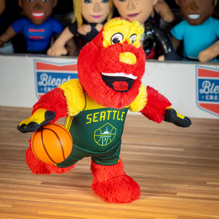 Bleacher Creatures Seattle Storm Doppler 10" Mascot Plush Figure