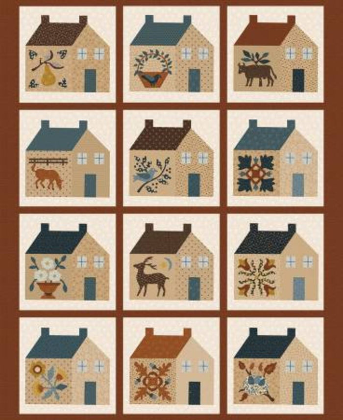 Buttermilk Homestead Panel - Riley Blake Designs