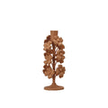 Cast Iron Flowers Taper Holder