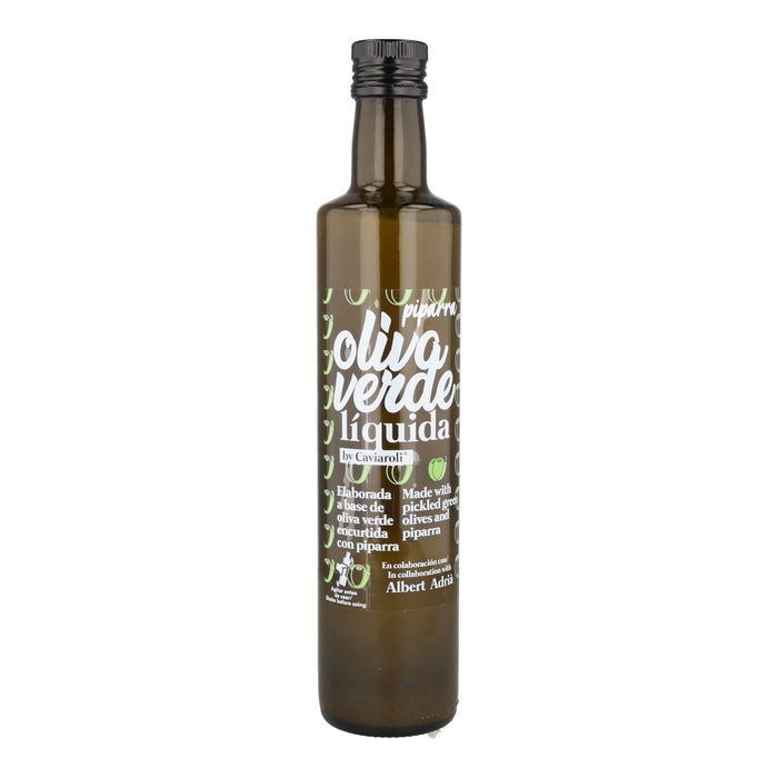 Caviaroli Liquid Green Olive Piparra Sauce, 500ml