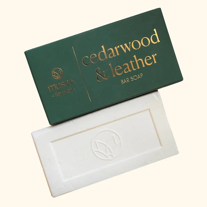 Cedarwood & Leather Bar Soap