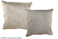 Champagne Cowhide Pillow #A36822