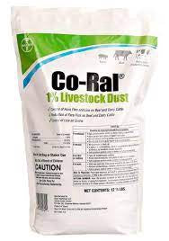 Co-ral 1% Livestock Dust 12.5# Fly, Lice and Tick Control