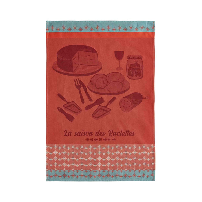 Coucke Jacquard Cotton Tea Towel - Raclette