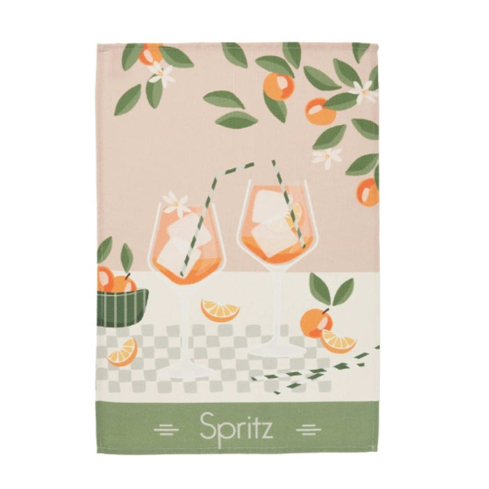 Coucke Linen Blend Tea Towel - Spritz