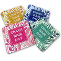 Crack Bam Dot Coasters - Set of 4