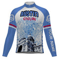 Customized Austin Long Sleeve Cycling Jersey for Men