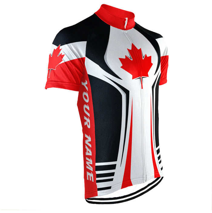 Customized Canada Winter Thermal Fleece Short Sleeve For Men