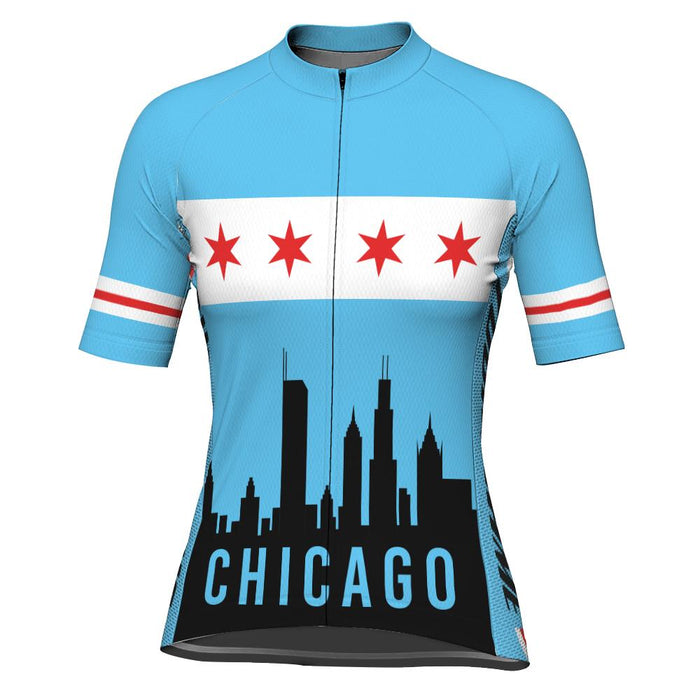 Customized Chicago Winter Thermal Fleece Short Sleeve For Women