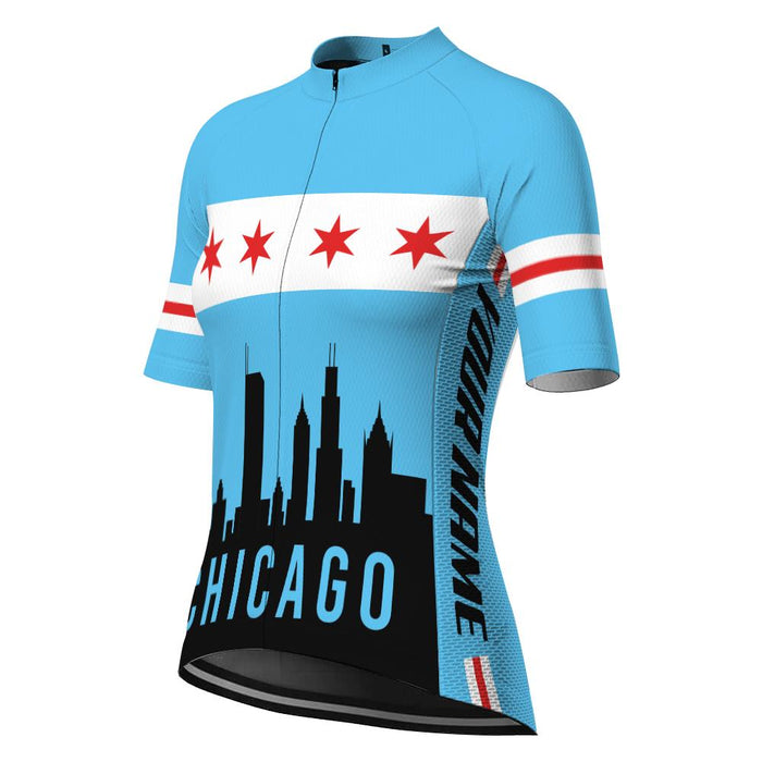 Customized Chicago Winter Thermal Fleece Short Sleeve For Women