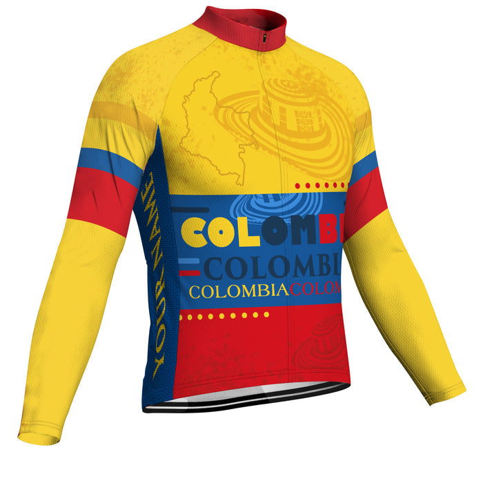 Customized Colombian Winter Thermal Fleece Long Sleeve For Men