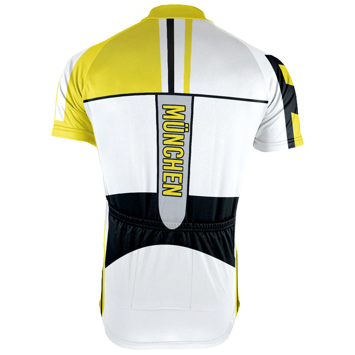 Customized Munchen Short Sleeve Cycling Jersey for Men