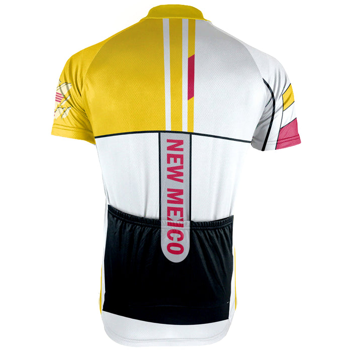Customized New Mexico Short Sleeve Cycling Jersey for Men