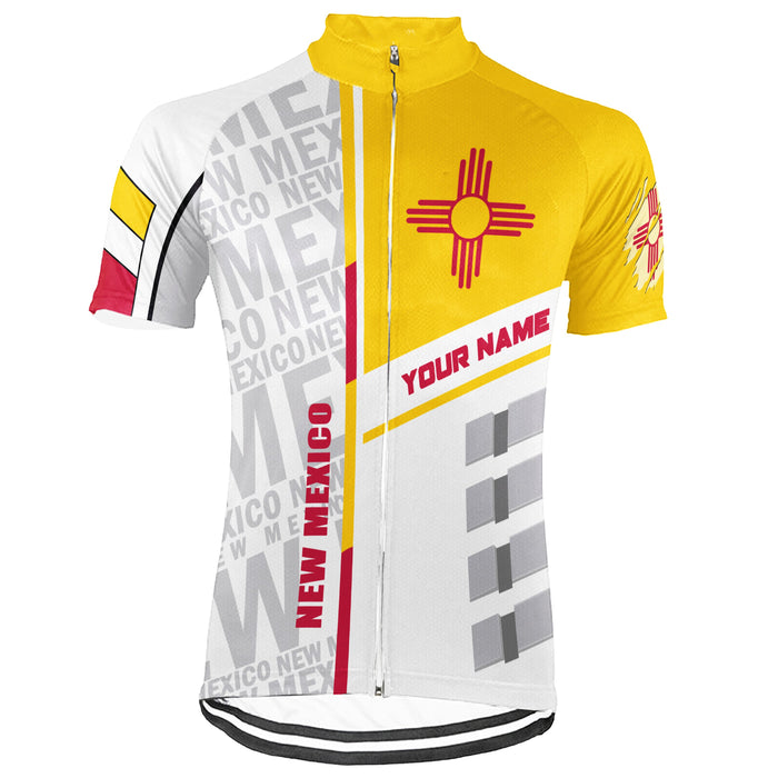 Customized New Mexico Winter Thermal Fleece Short Sleeve For Men